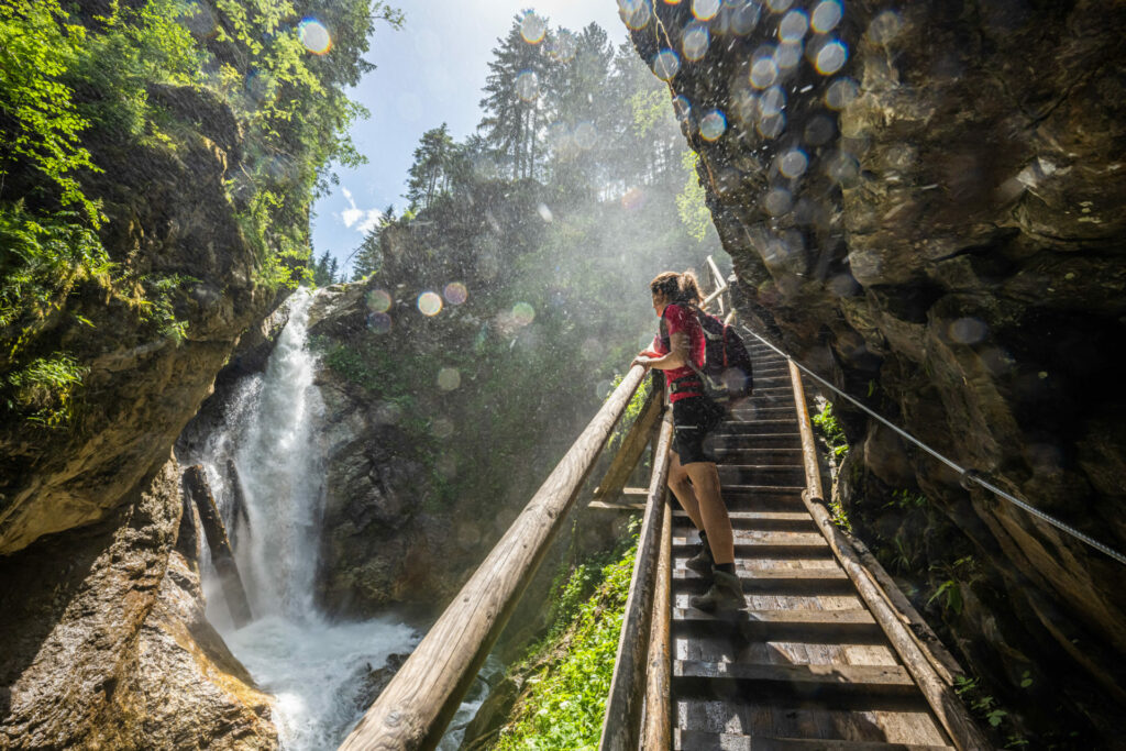 Wasserfall Schlucht Klamm